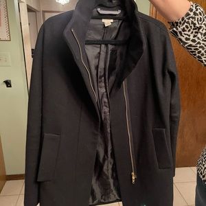 J. Crew Black Pea Coat Women’s 2